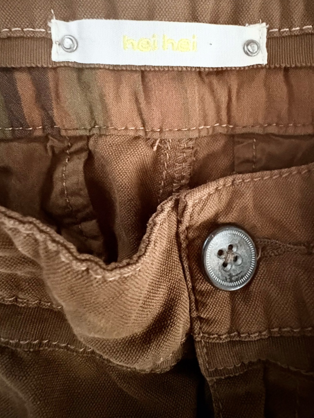 HEI HEI➕ANTHROPOLOGIE Chino Shorts - Picture 4 of 6